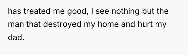 has treated me good, I see nothing but the man...