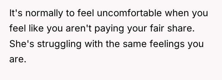 It's normally to feel uncomfortable when you feel like you...