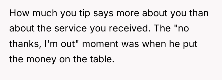 How much you tip says more about you than about...