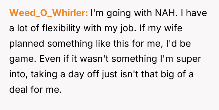 Weed_O_Whirler I'm going with NAH. I have a lot of...