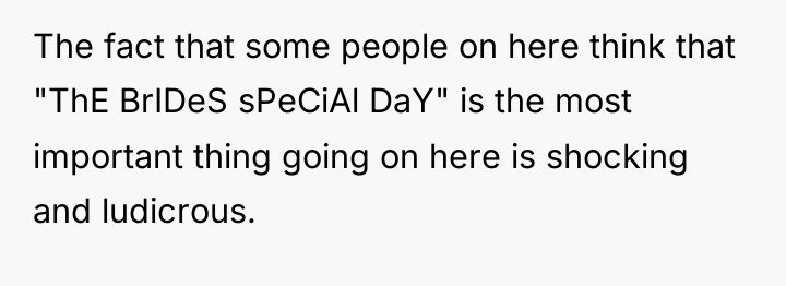 The fact that some people on here think that "ThE...