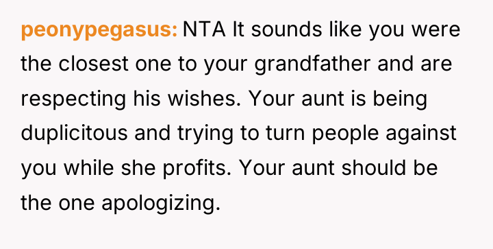 peonypegasus NTA It sounds like you were the closest one...