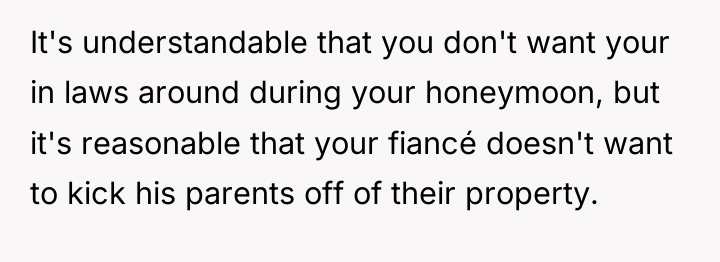 It's understandable that you don't want your in laws around...