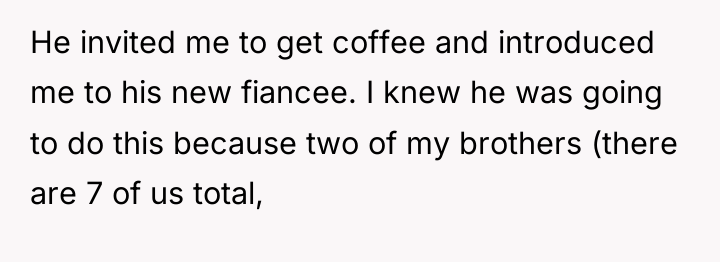 He invited me to get coffee and introduced me to...