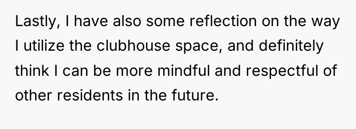 Lastly, I have also some reflection on the way I...