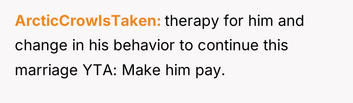 ArcticCrowIsTaken therapy for him and change in his behavior to...