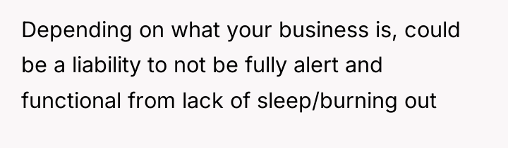 Depending on what your business is, could be a liability...