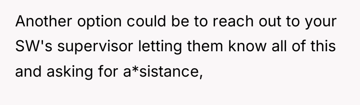 Another option could be to reach out to your SW's...