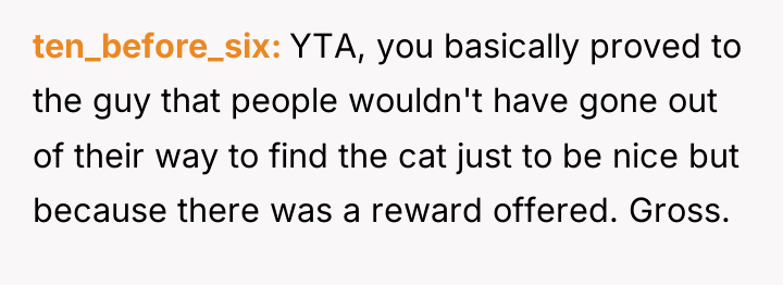 ten_before_six YTA, you basically proved to the guy that people...