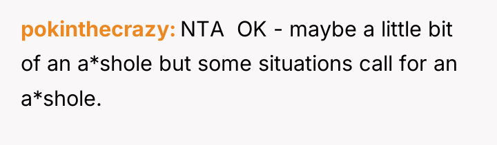 pokinthecrazy NTA ​ OK - maybe a little bit of...