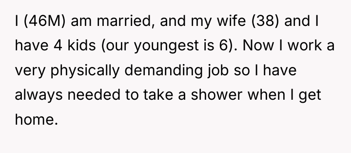 I (46M) am married, and my wife (38) and I...