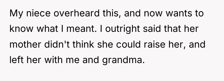 My niece overheard this, and now wants to know what...