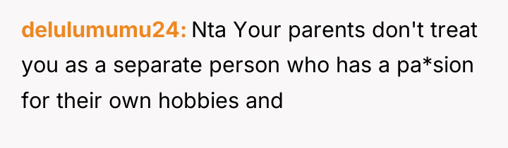delulumumu24 Nta Your parents don't treat you as a separate...