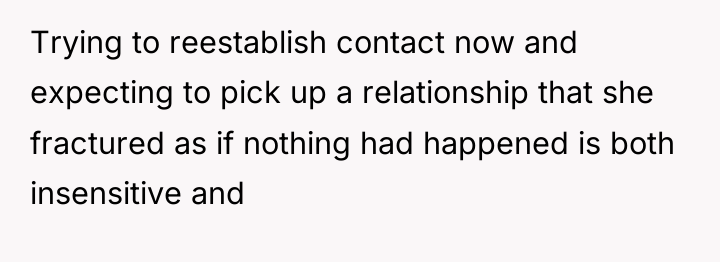 Trying to reestablish contact now and expecting to pick up...