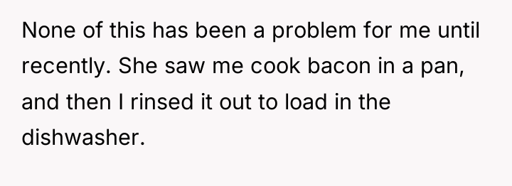None of this has been a problem for me until...