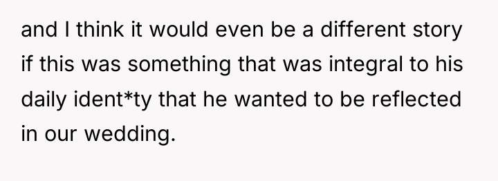 and I think it would even be a different story...