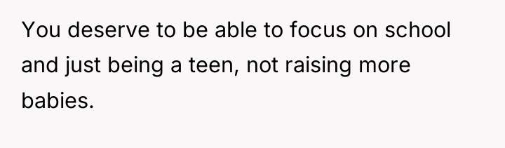 You deserve to be able to focus on school and...