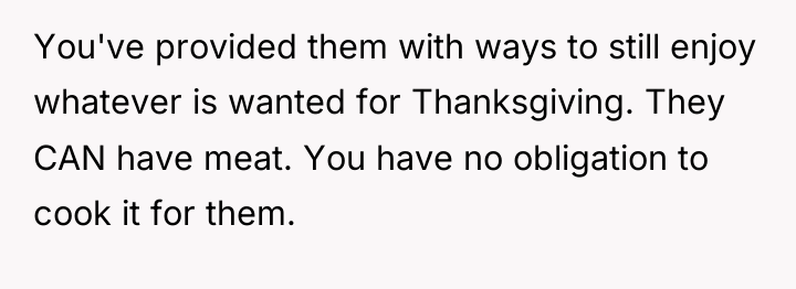 You've provided them with ways to still enjoy whatever is...