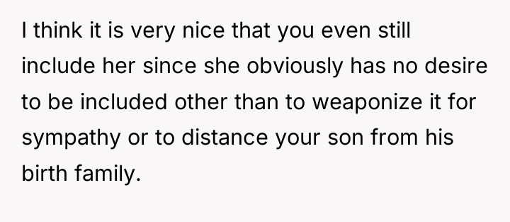 I think it is very nice that you even still...