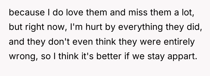 because I do love them and miss them a lot,...