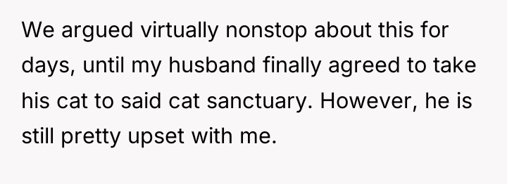 We argued virtually nonstop about this for days, until my...