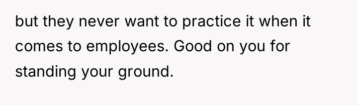 but they never want to practice it when it comes...