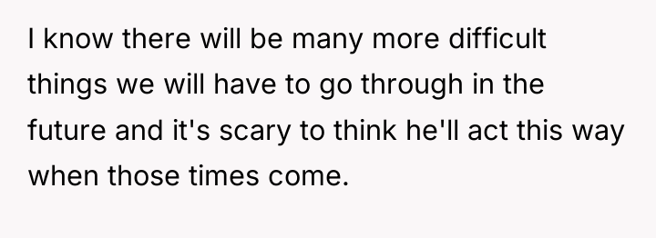 I know there will be many more difficult things we...