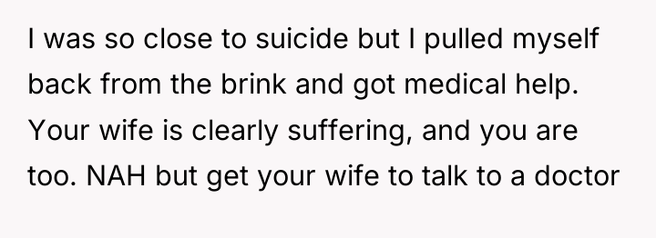 I was so close to suicide but I pulled myself...