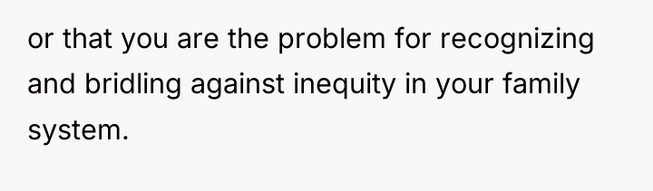 or that you are the problem for recognizing and bridling...
