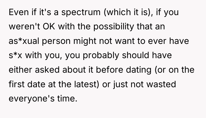 Even if it's a spectrum (which it is), if you...