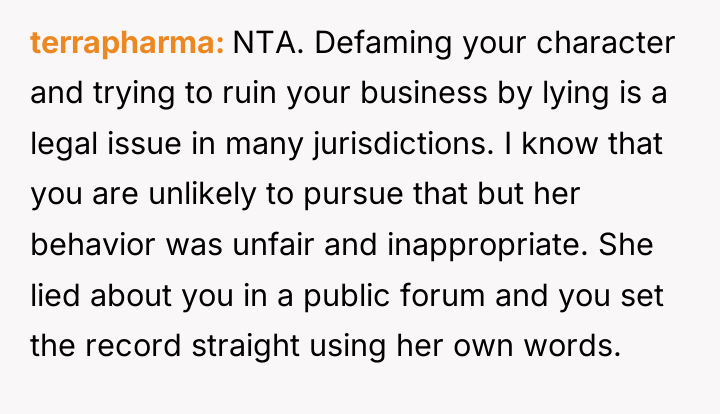 terrapharma NTA. Defaming your character and trying to ruin your...