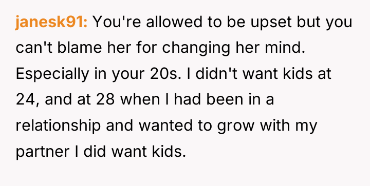 janesk91 You're allowed to be upset but you can't blame...