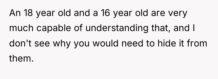 An 18 year old and a 16 year old are...
