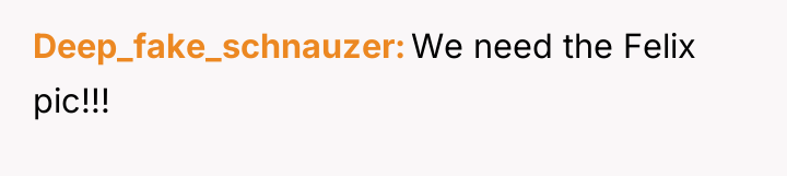 Deep_fake_schnauzer We need the Felix pic!!!