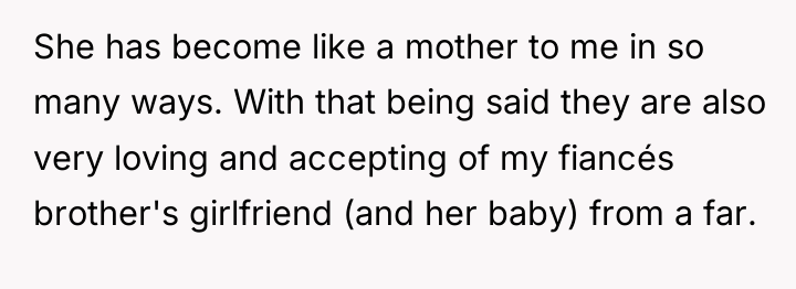 She has become like a mother to me in so...