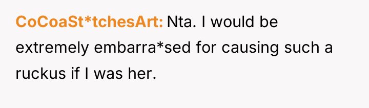 CoCoaSt*tchesArt Nta. I would be extremely embarra*sed for causing such...