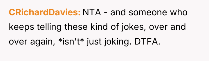 CRichardDavies NTA - and someone who keeps telling these kind...