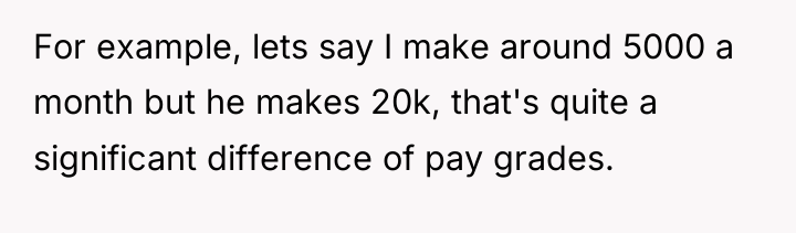 For example, lets say I make around 5000 a month...