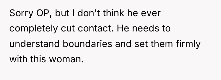 Sorry OP, but I don't think he ever completely cut...