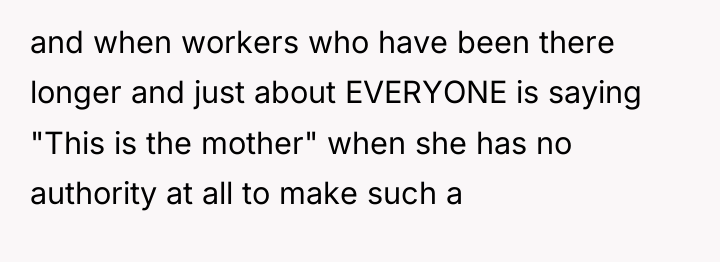 and when workers who have been there longer and just...