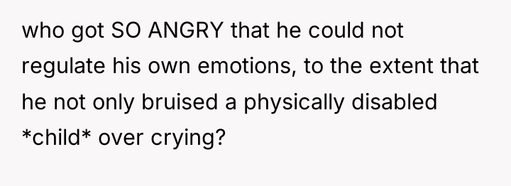 who got SO ANGRY that he could not regulate his...