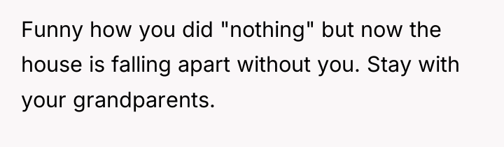 Funny how you did "nothing" but now the house is...