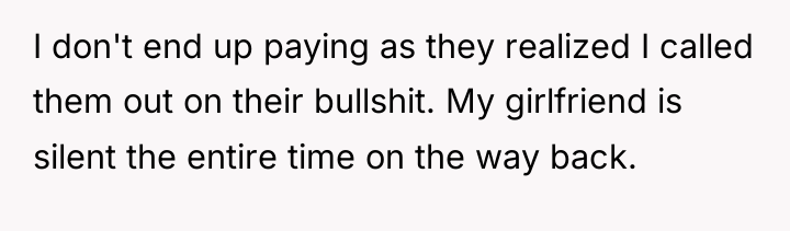 I don't end up paying as they realized I called...