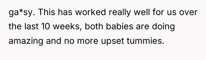ga*sy. This has worked really well for us over the...