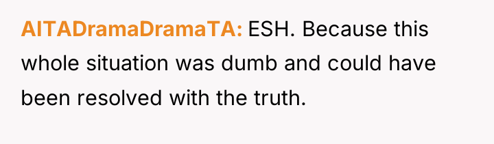 AITADramaDramaTA ESH. Because this whole situation was dumb and could...