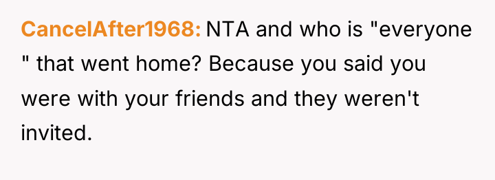 CancelAfter1968 NTA and who is "everyone " that went home?...