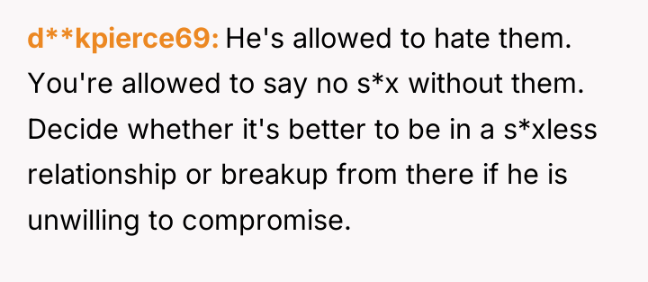 d**kpierce69 He's allowed to hate them. You're allowed to say...