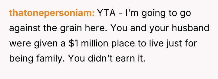 thatonepersoniam YTA - I'm going to go against the grain...