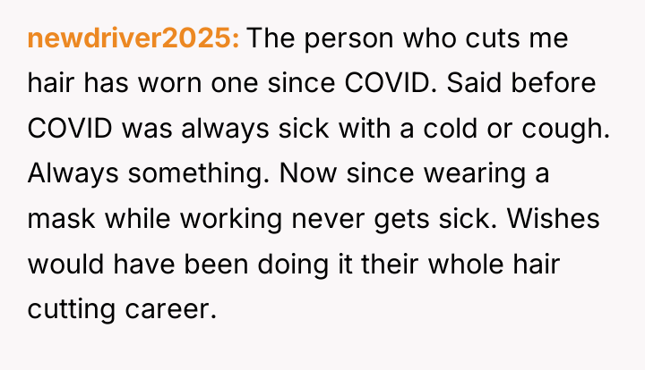 newdriver2025 The person who cuts me hair has worn one...