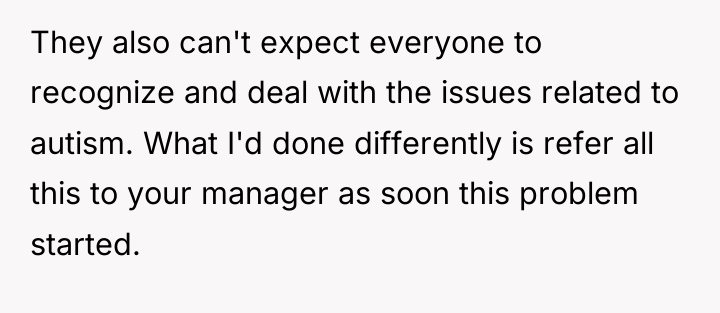 They also can't expect everyone to recognize and deal with...